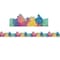 Eureka Seas the Day Colorful Coral Reef Extra Wide Die-Cut Deco Trim, 72PK 846357 - alternate 2